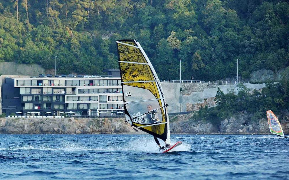 Boutique & Design Hotel Navis Opatija Exterior foto Windsurfer in the Gulf of Riga