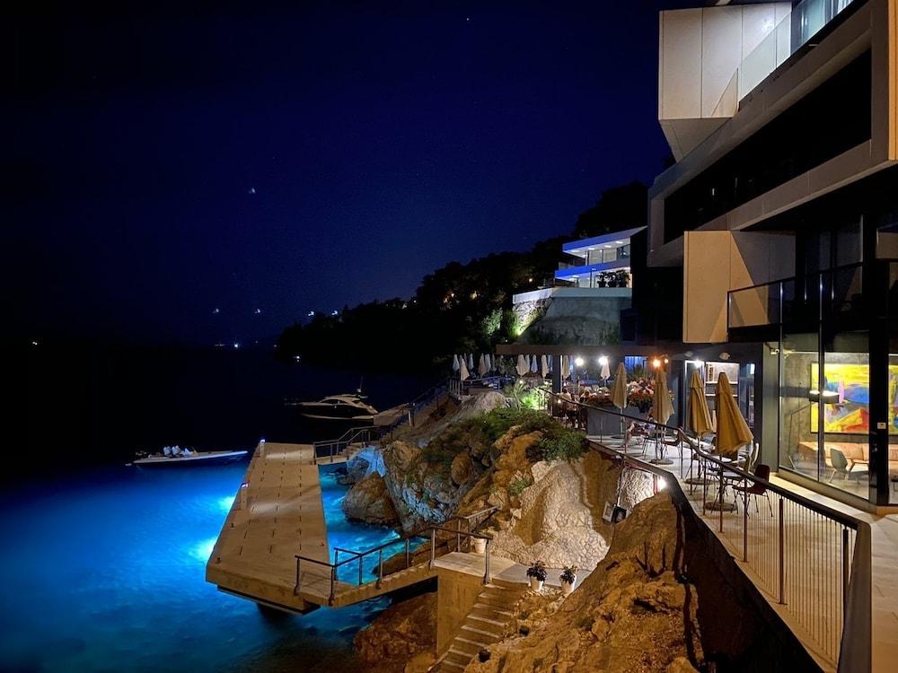 Boutique & Design Hotel Navis Opatija Exterior foto View of the Blue Cave from the hotel