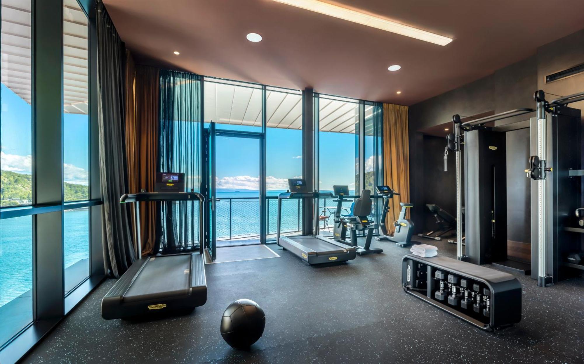 Boutique & Design Hotel Navis Opatija Exterior foto The gym at the hotel