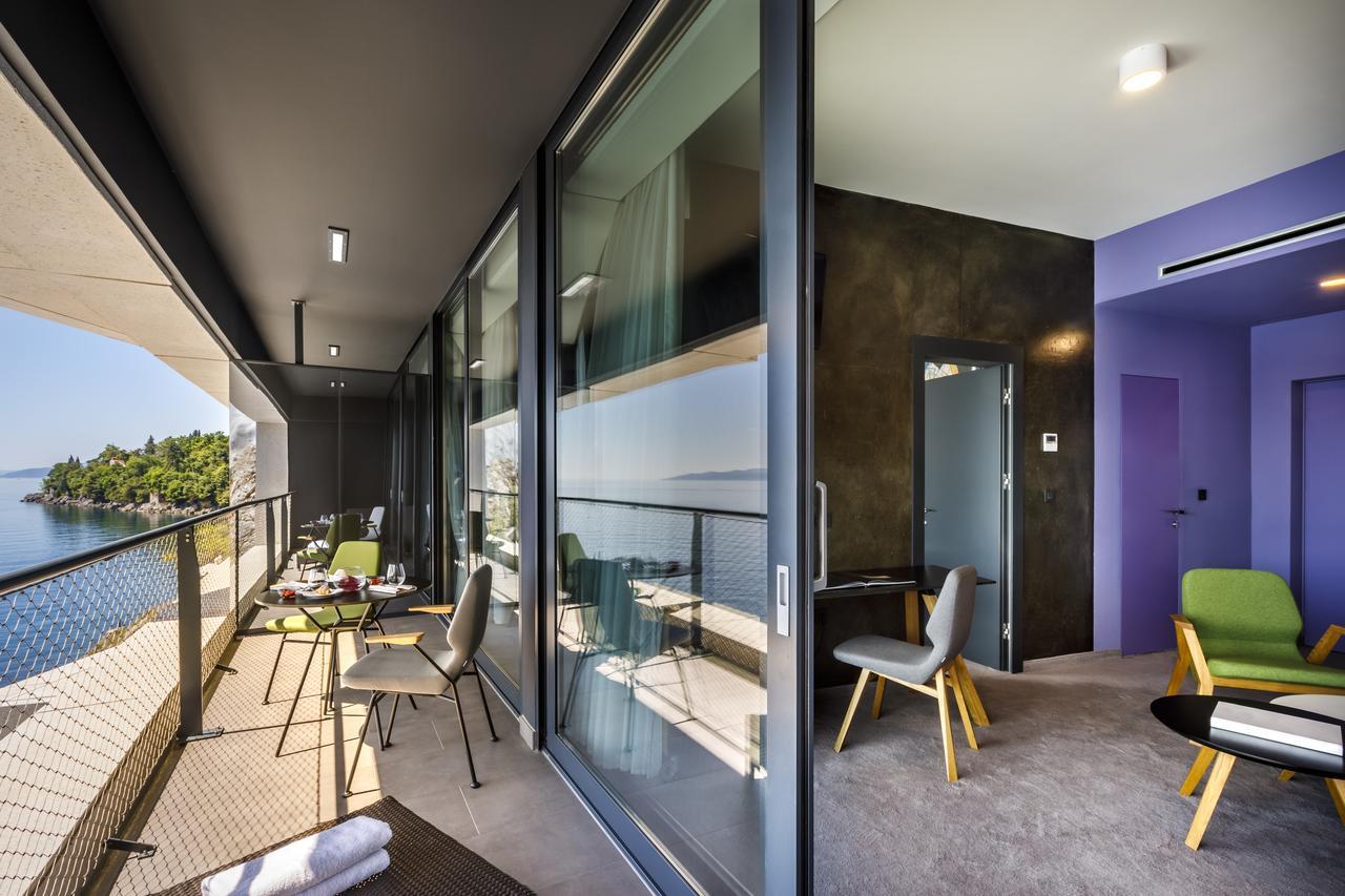 Boutique & Design Hotel Navis Opatija Exterior foto The apartment balcony